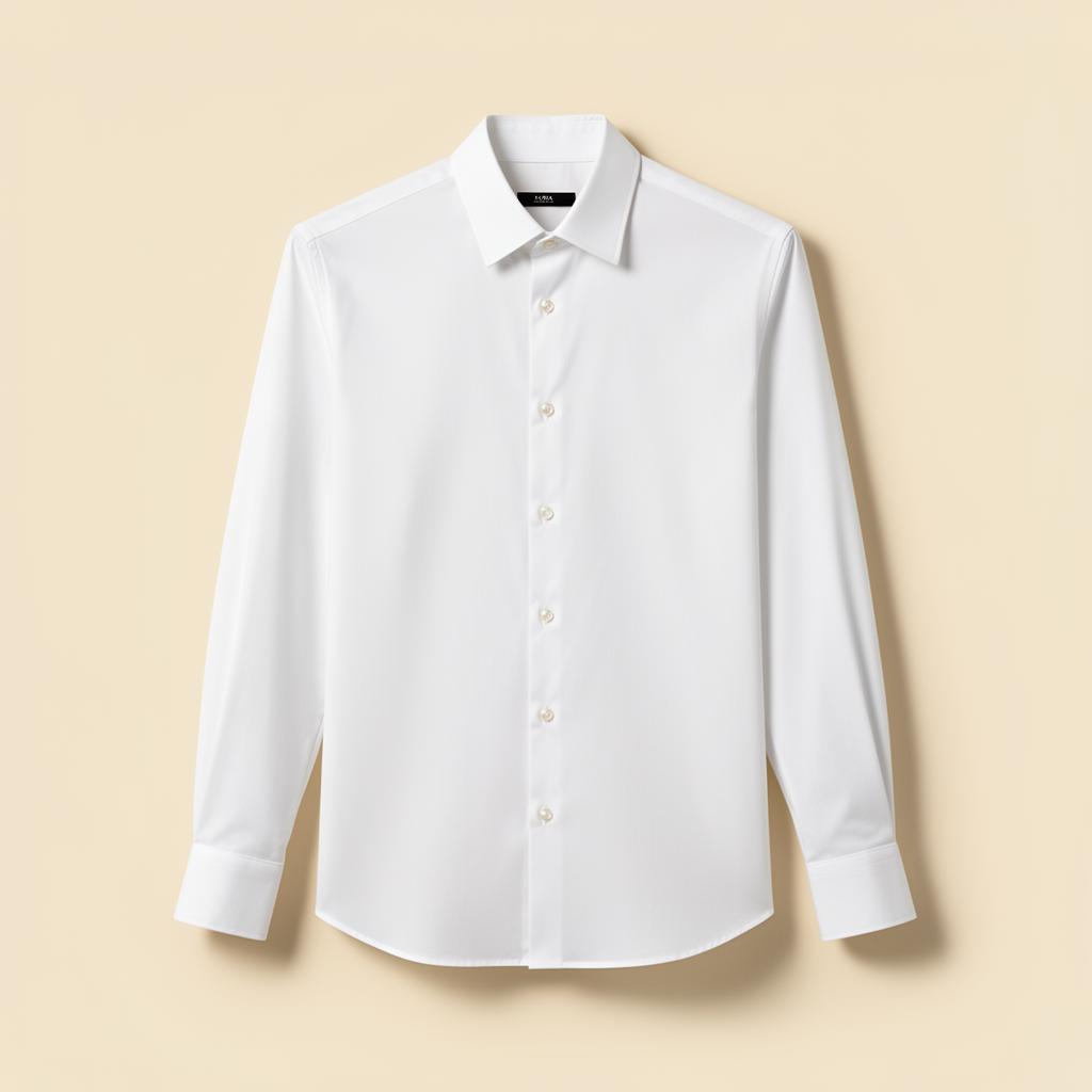 Ivory Poplin Shirt